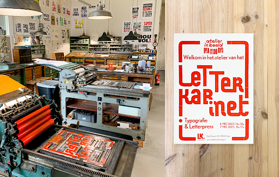 Atelier in Beeld: Letterkabinet